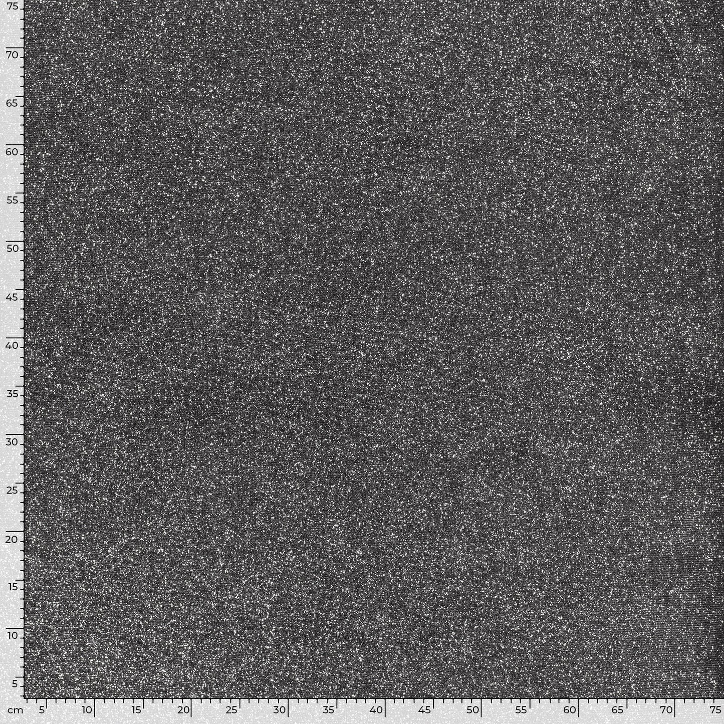 Lurex Glitzer Jersey - silber schwarz