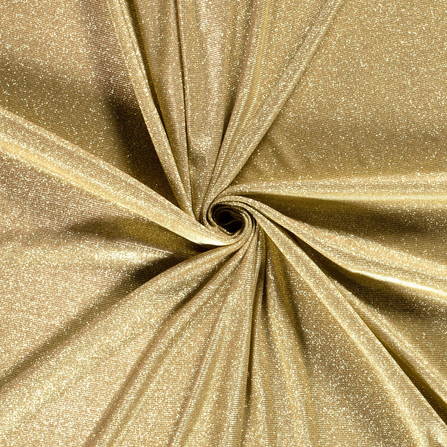 Lurex Glitzer Jersey - gold weiß