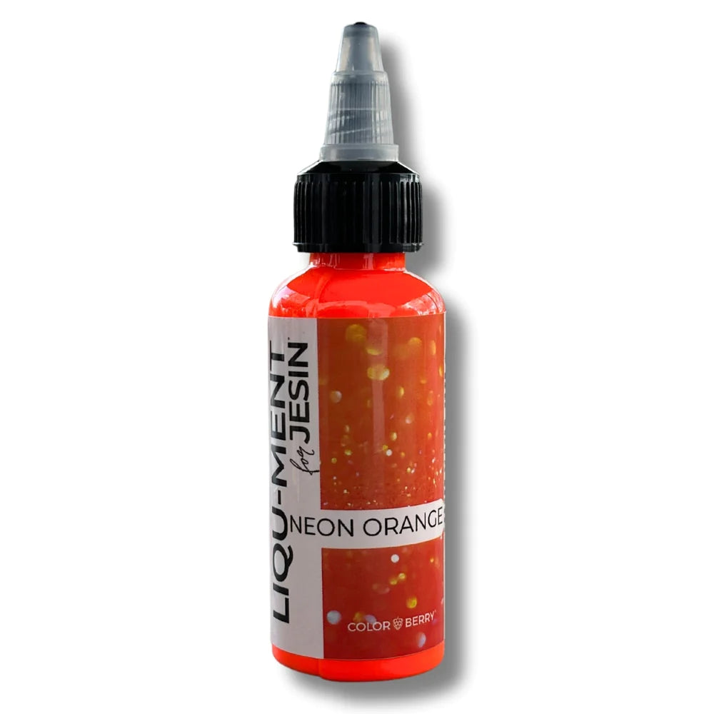 Lique-Ments - NEON ORANGE - 50 ml Farbe für Gießpulver