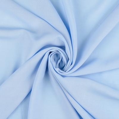 Viskose Popeline - hellblau
