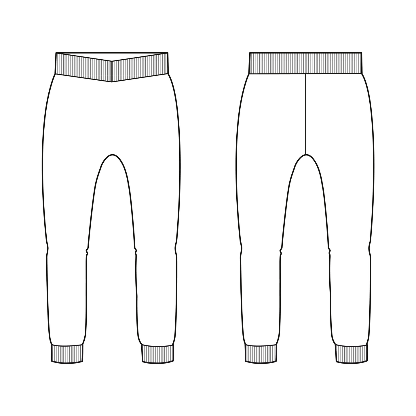 Women's Pants RAS (paper pattern)
