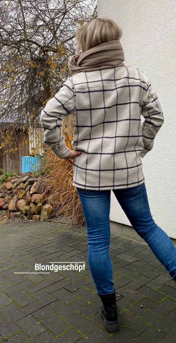 Unisex Hemdjacke LUWES (Papierschnittmuster)