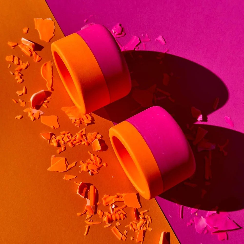 Lique-Ments - NEON ORANGE - 50 ml Farbe für Gießpulver
