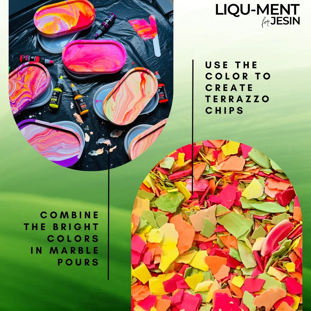 Lique-Ments - POLAR GREEN - 50 ml Farbe für Gießpulver