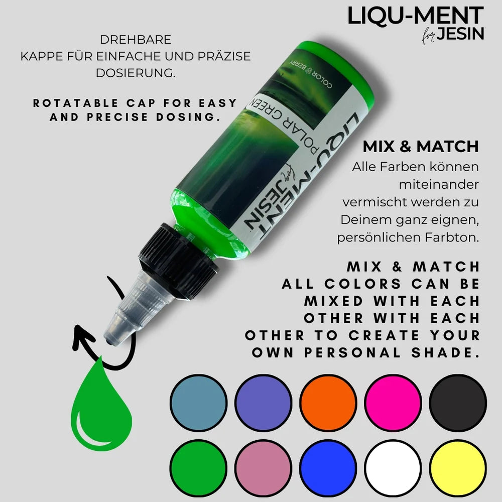 Lique-Ments - POLAR GREEN - 50 ml Farbe für Gießpulver