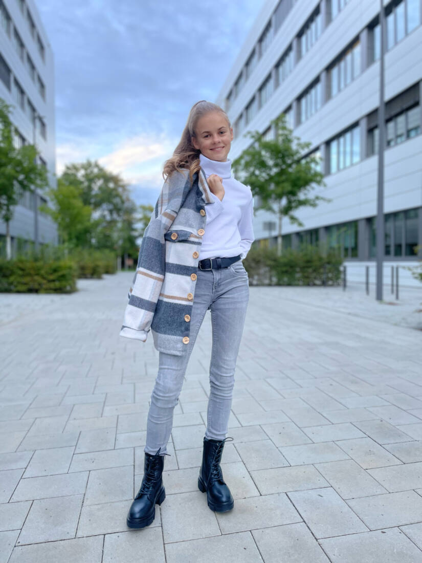 Unisex Hemdjacke LUWES (Papierschnittmuster)