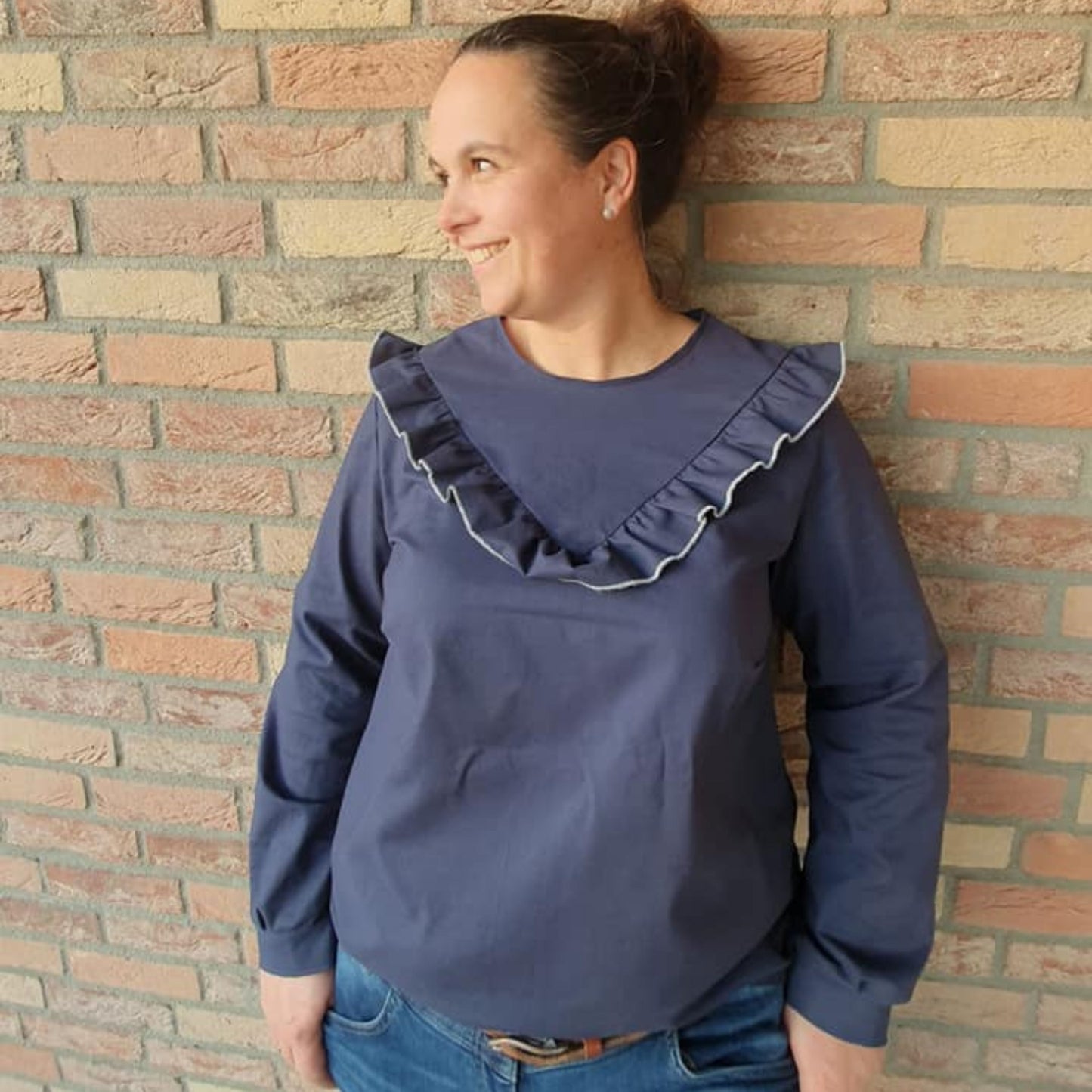 Kinder Bluse SENI (Papierschnittmuster)