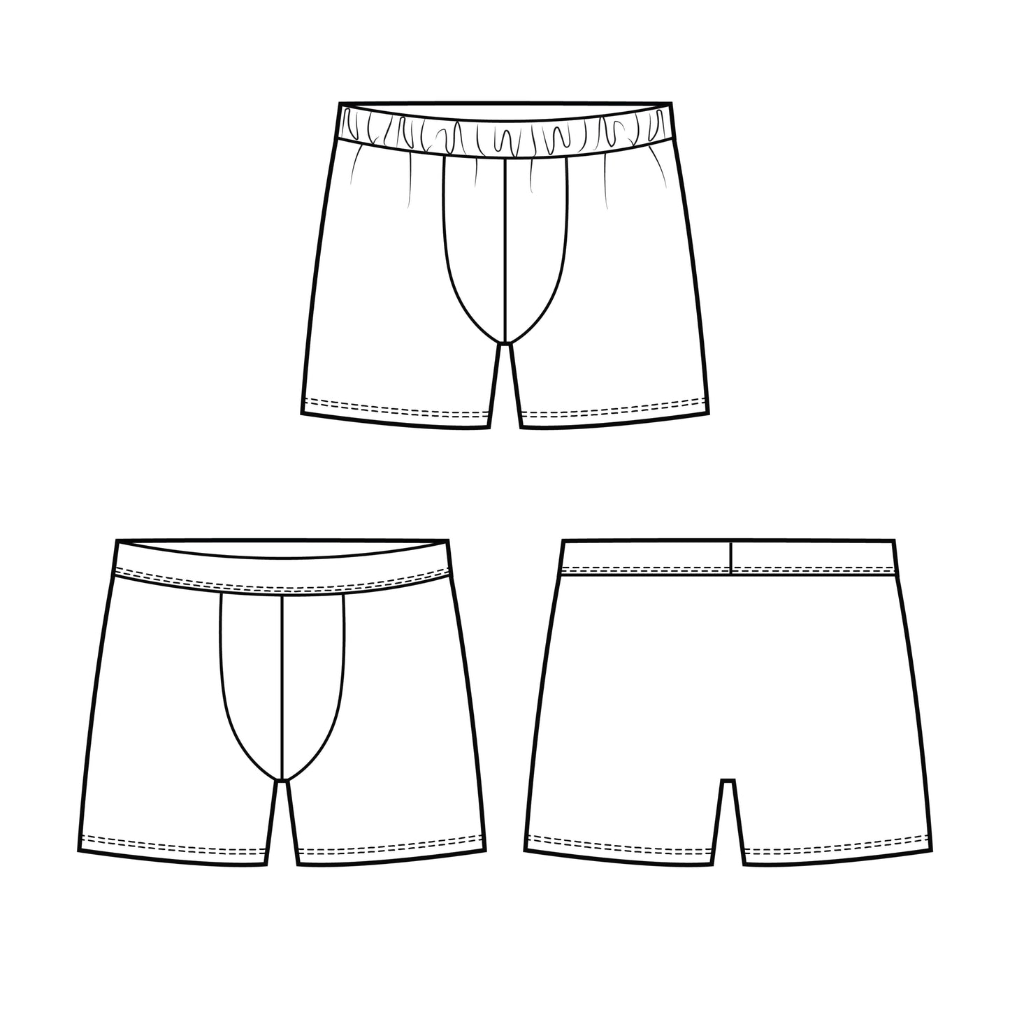 Herren Boxershorts BAWAH