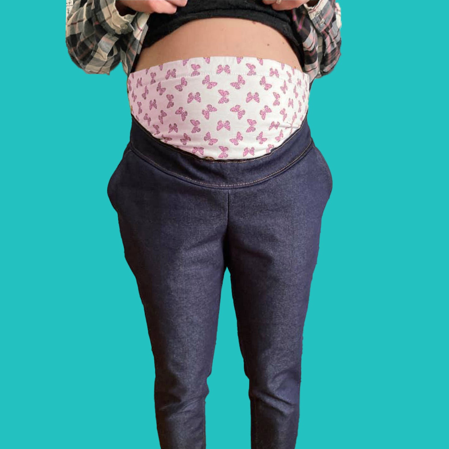 Women's Maternity Pants HAMIL (Paper Pattern)
