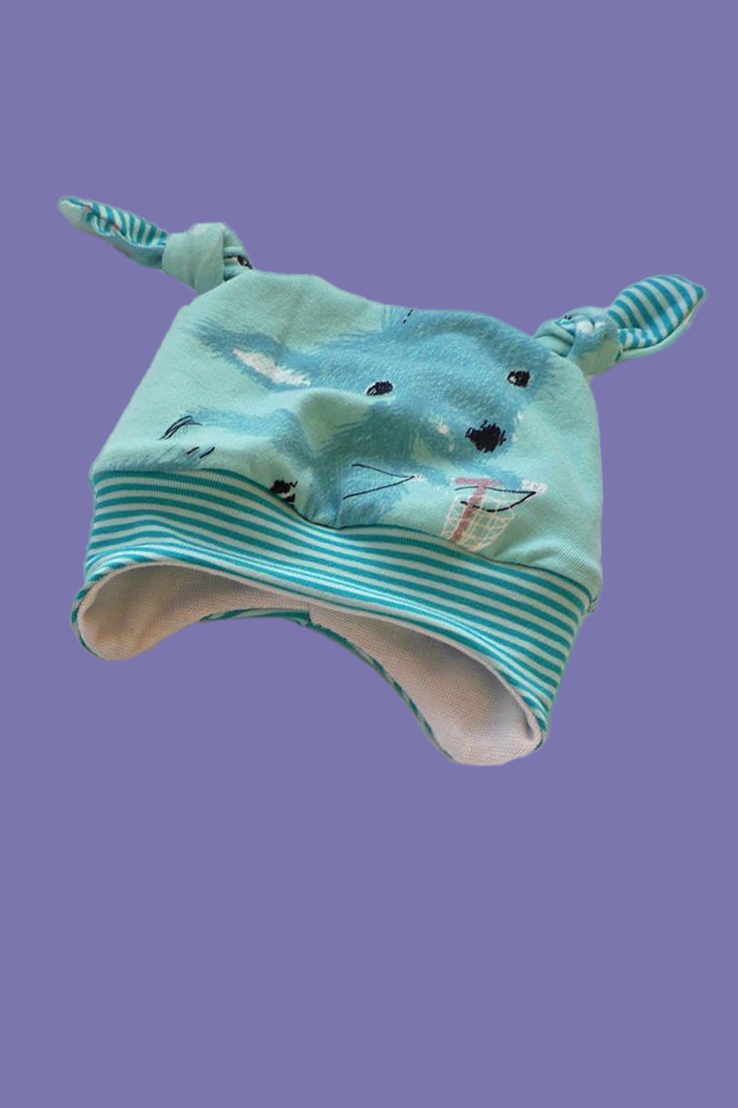 Extension: Lined Knotted Hat Icy MiniMop