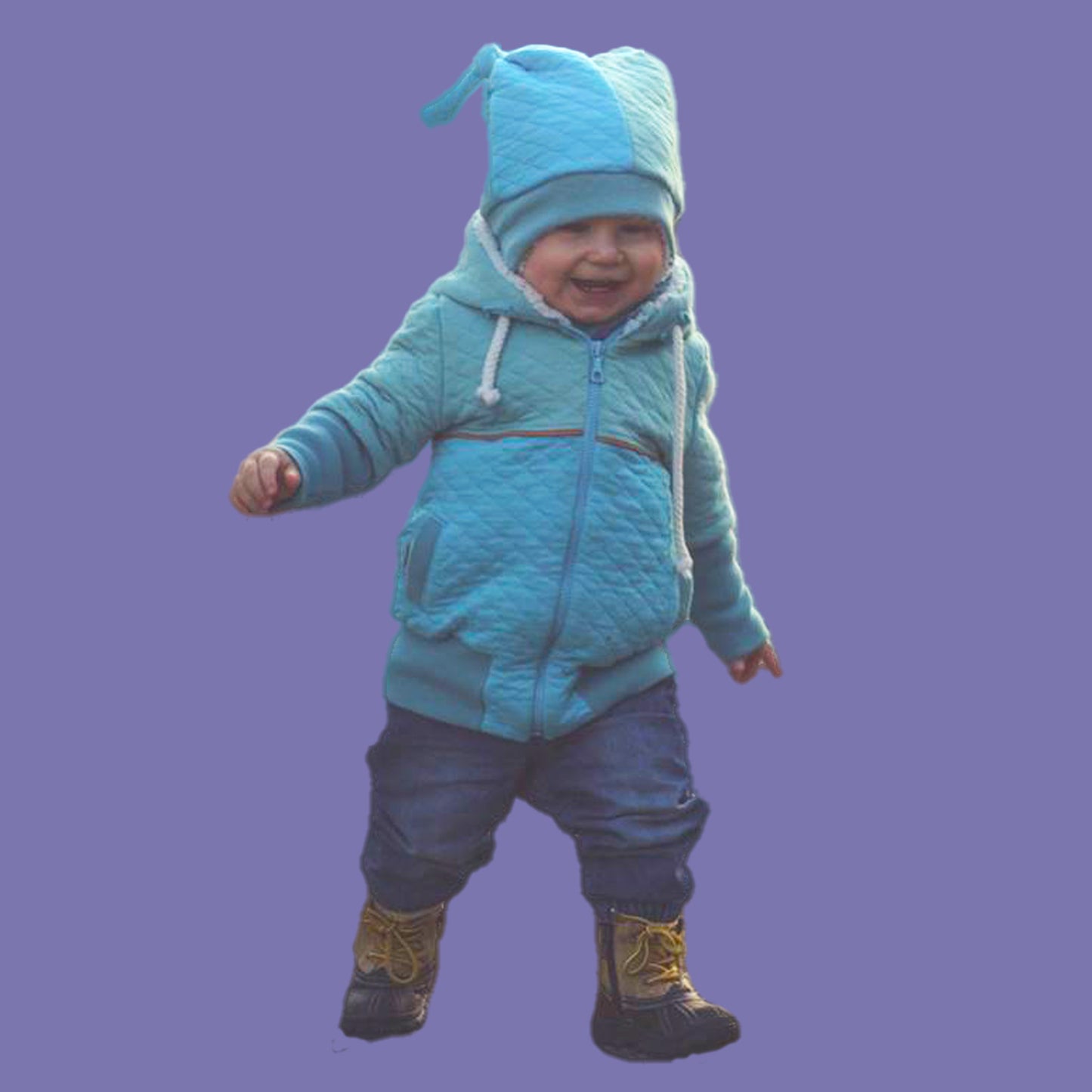 Extension: Lined Knotted Hat Icy MiniMop