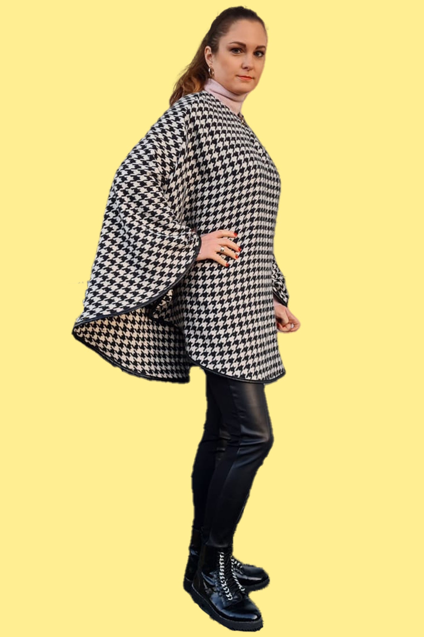 Damen Cape LAYAK (Papierschnittmuster)