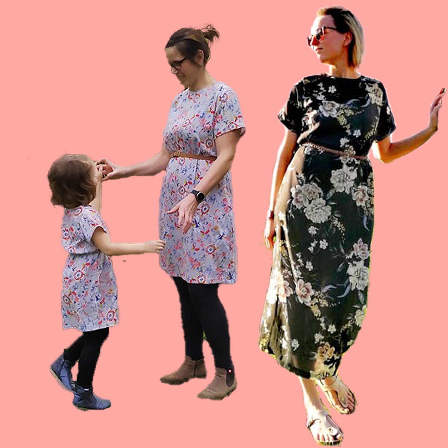 Damen Kleid MENARI (Papierschnittmuster)