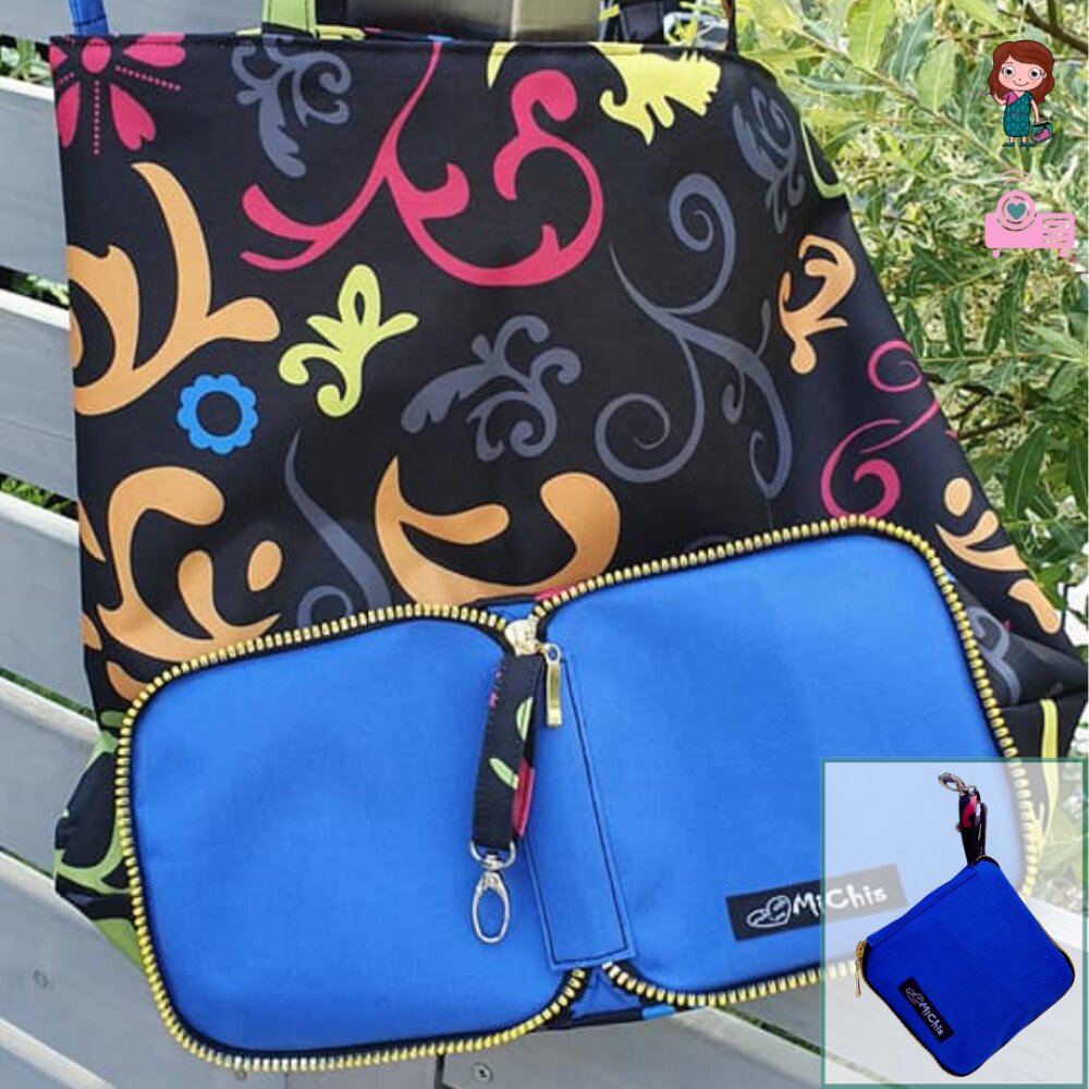 Einkaufstasche mit Reißverschluss SQUARE BAG