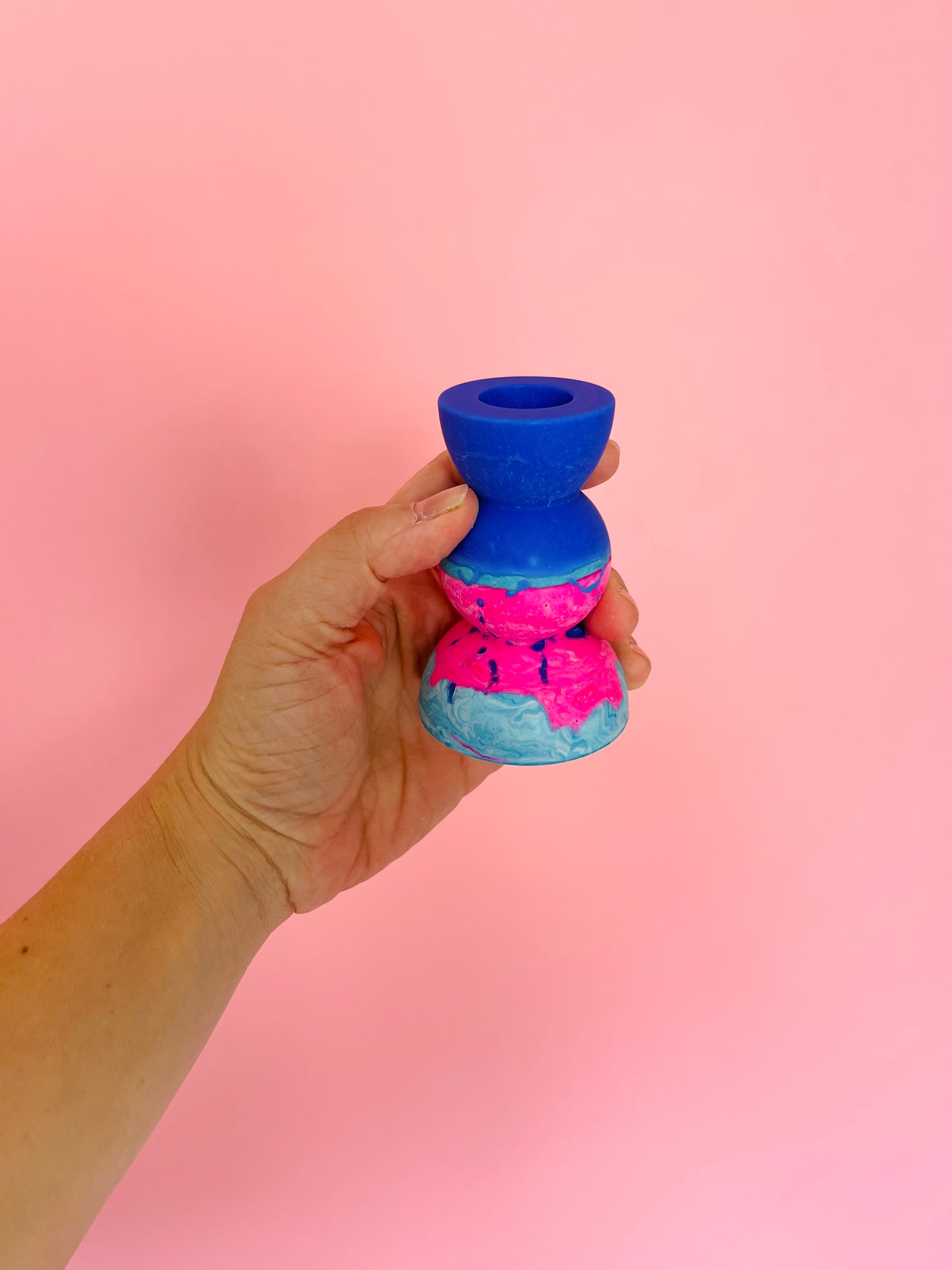 Silicone Mold Candle Holder Scandi