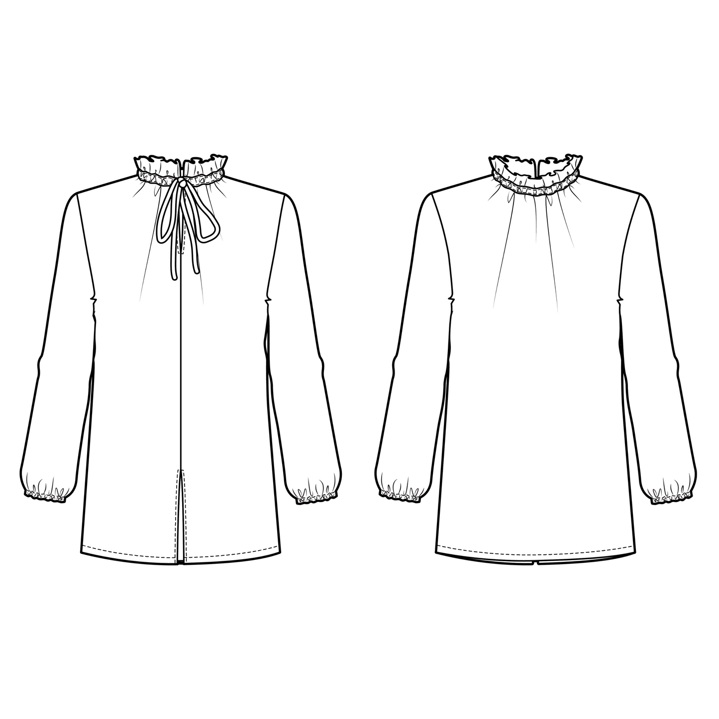 women's blouse KERAH