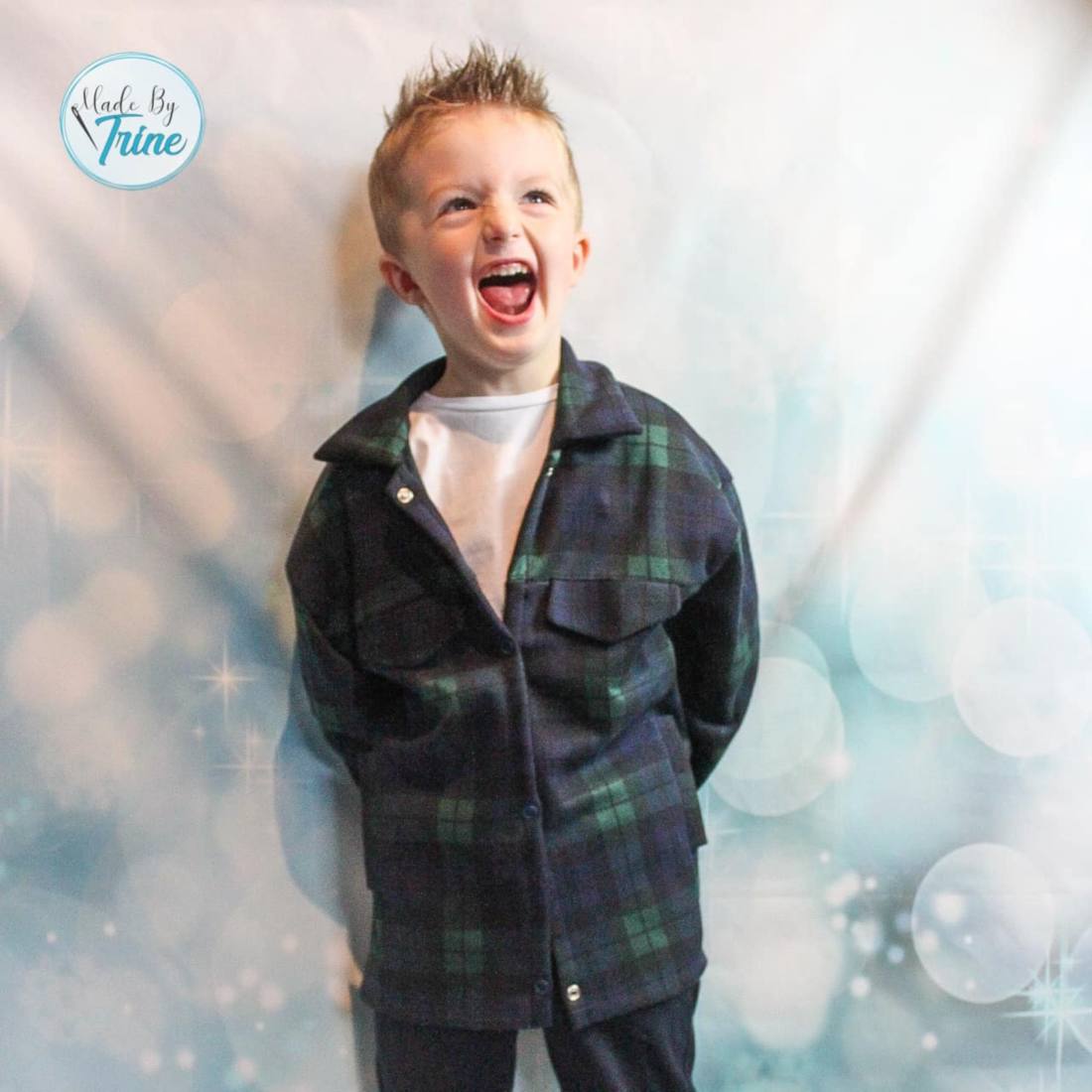 Kinder Hemdjacke LUWES (Papierschnittmuster)