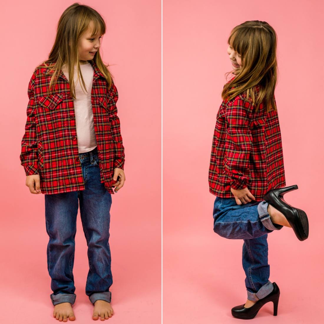 Kinder Hemdjacke LUWES (Papierschnittmuster)