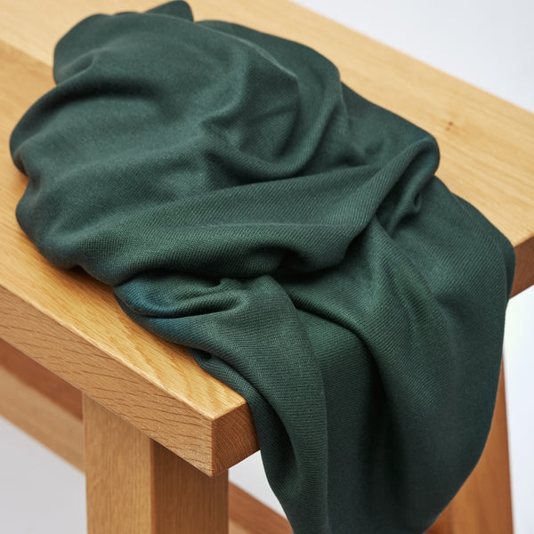LENZING™ ECOVERO™ Soft Lima Strick - dunkelgrün