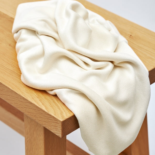 LENZING™ ECOVERO™ Soft Lima Strick - wollweiß