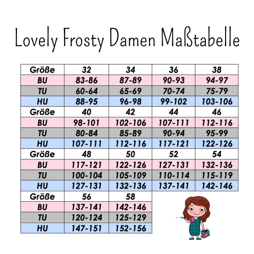 LOVELY FROSTY Damen Softshellhose