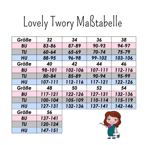 LOVELY TWORY Damen Shirt