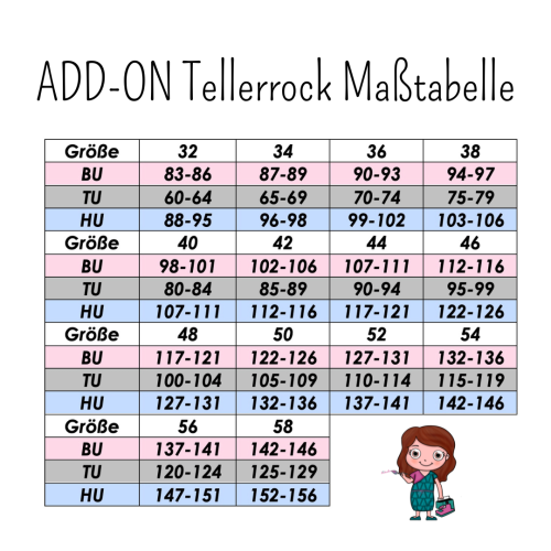 TELRO Damen Tellerrock