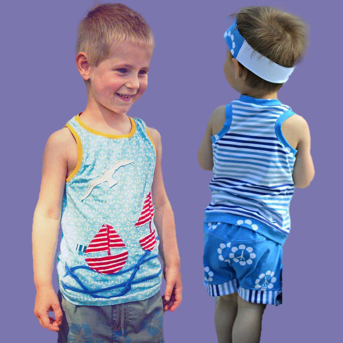Children's Top MANDIRI (paper pattern)