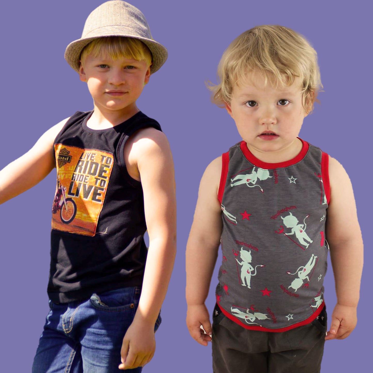 Children's Top MANDIRI (paper pattern)