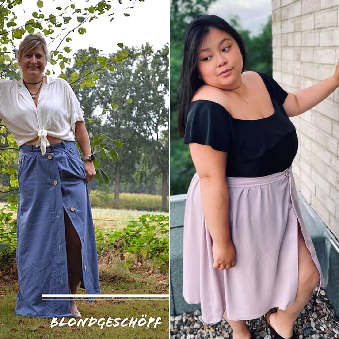 Skirt UDARA (paper pattern)