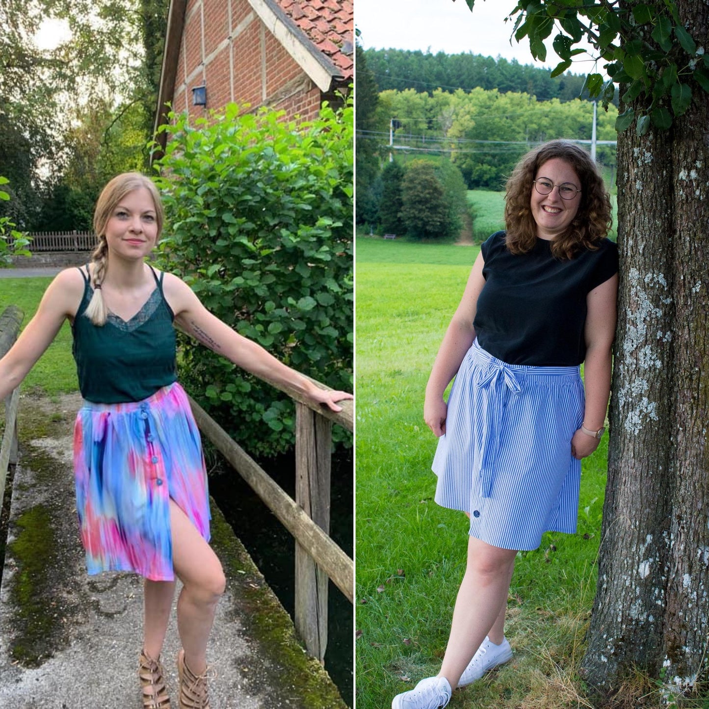 Skirt UDARA (paper pattern)