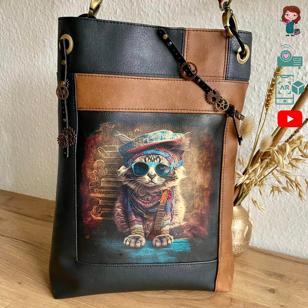 Tote Bag ELEGANCE (Paneltasche)