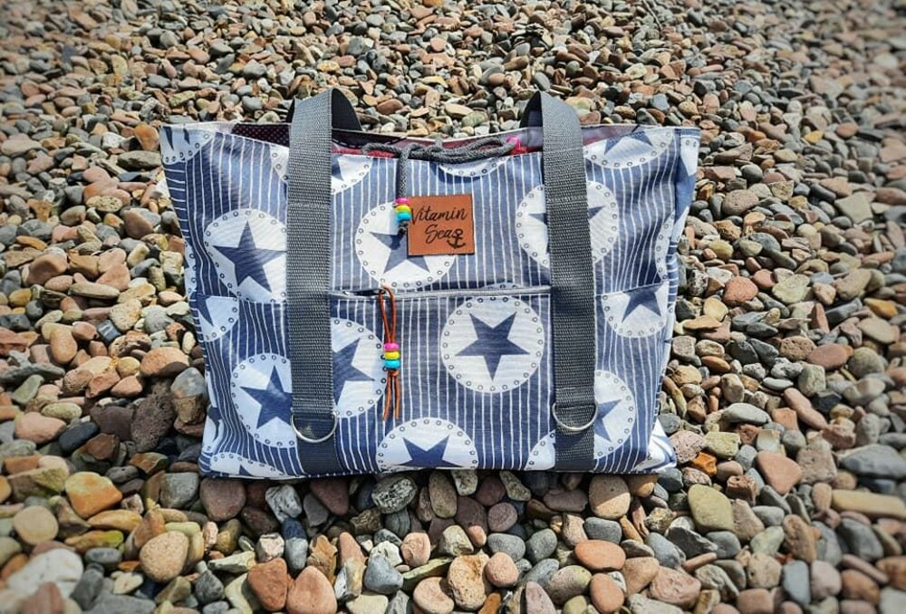 Wickeltasche Arbeitstasche & Strandset KIMATA