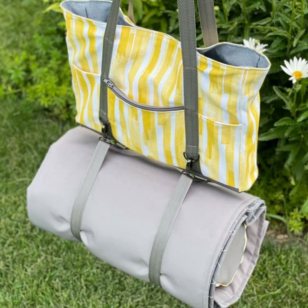 Wickeltasche Arbeitstasche & Strandset KIMATA