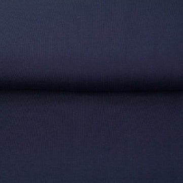 Baumwolljersey uni - dunkelblau