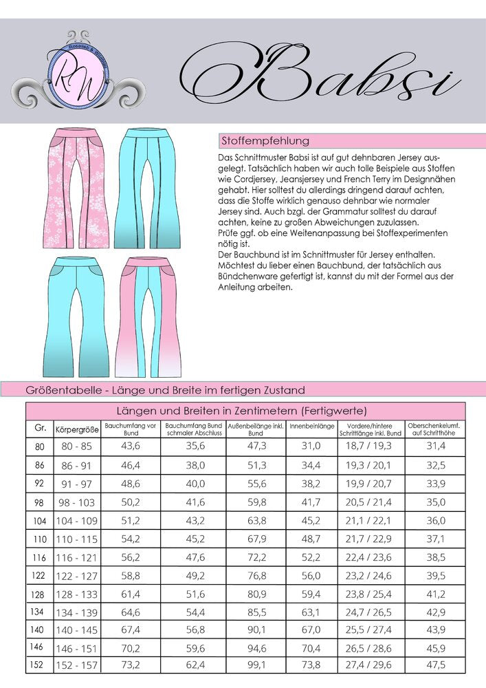 Kinder Hose BABSI