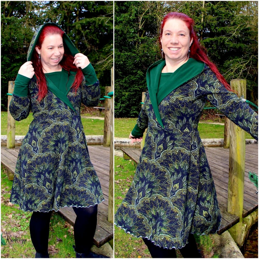 Damen Kapuzenkleid BENJA