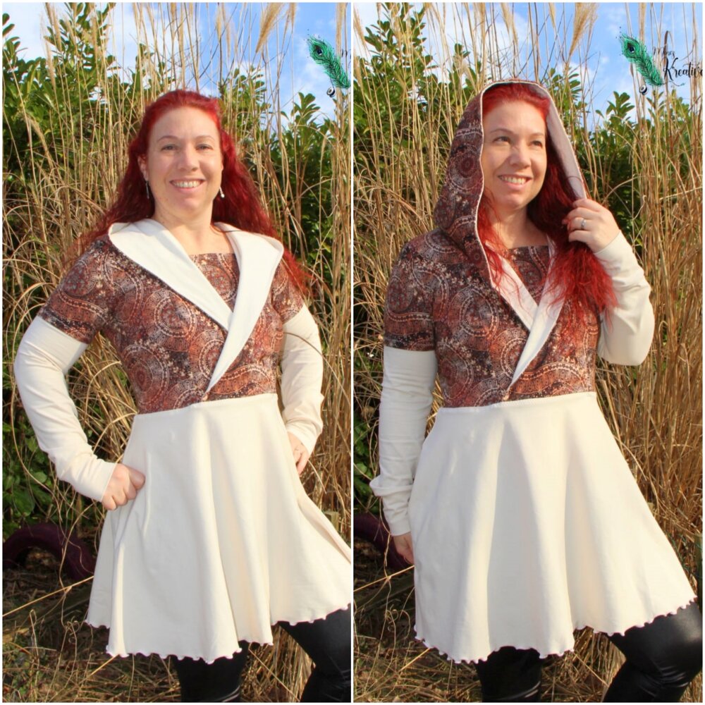 Damen Kapuzenkleid BENJA