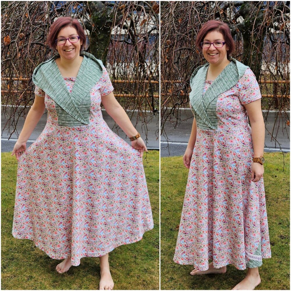 Damen Kapuzenkleid BENJA