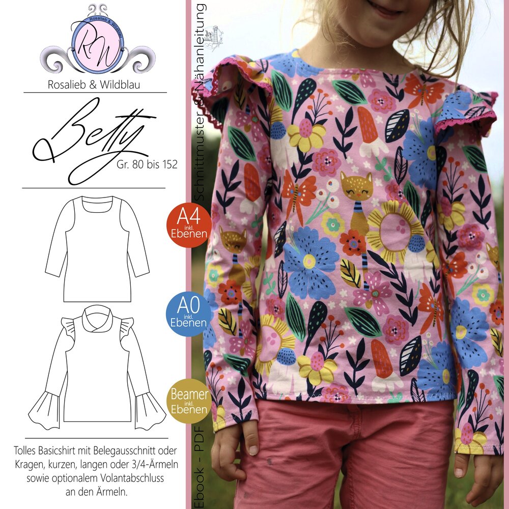 Kinder Shirt BETTY