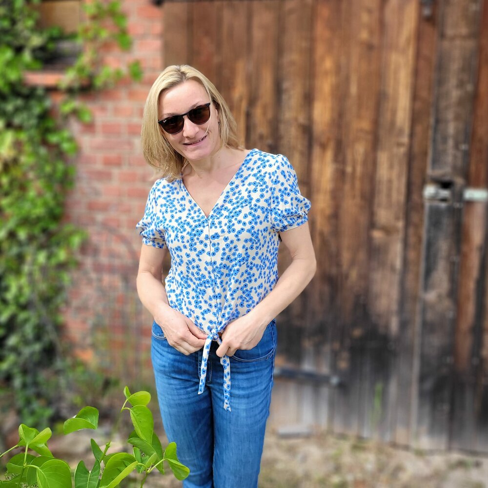 Damen Bluse KNOTILDA