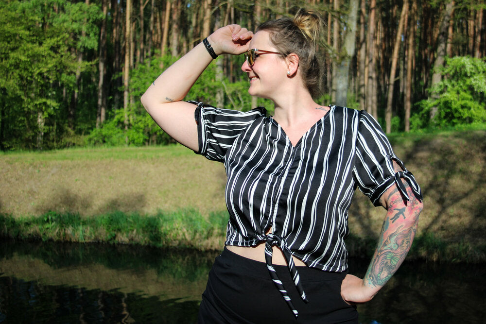 Damen Bluse KNOTILDA