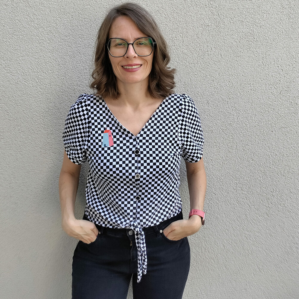 Damen Bluse KNOTILDA