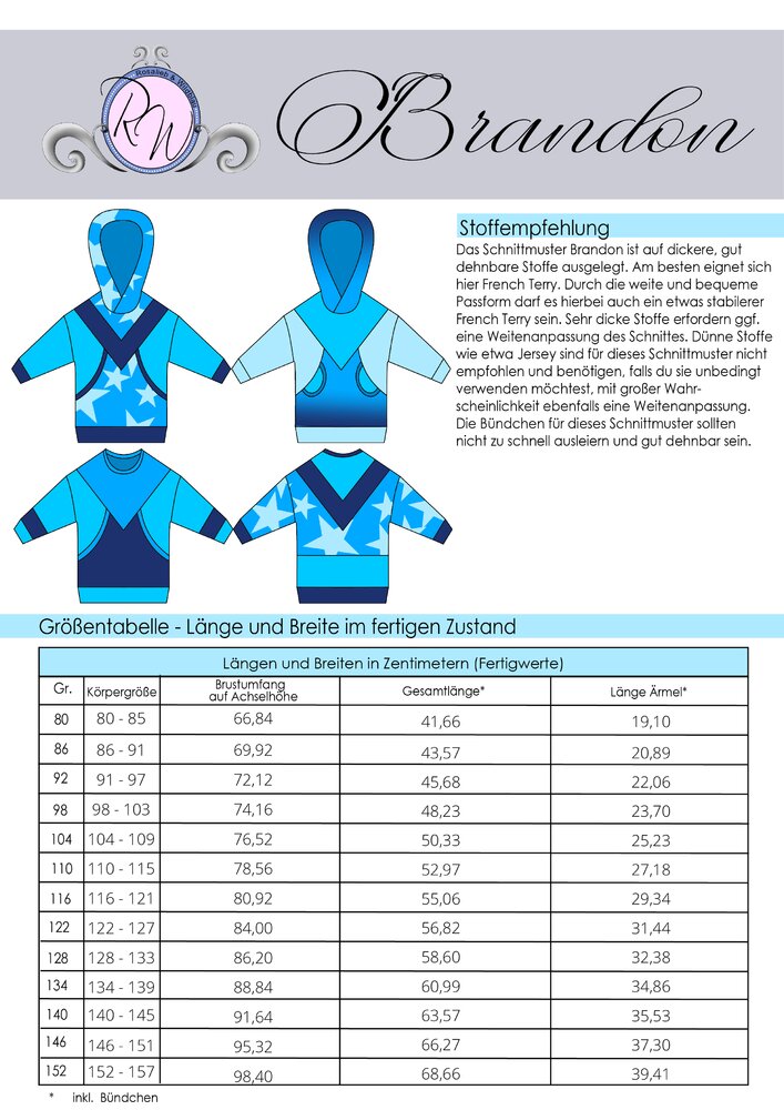 Kinder Hoodie BRANDON