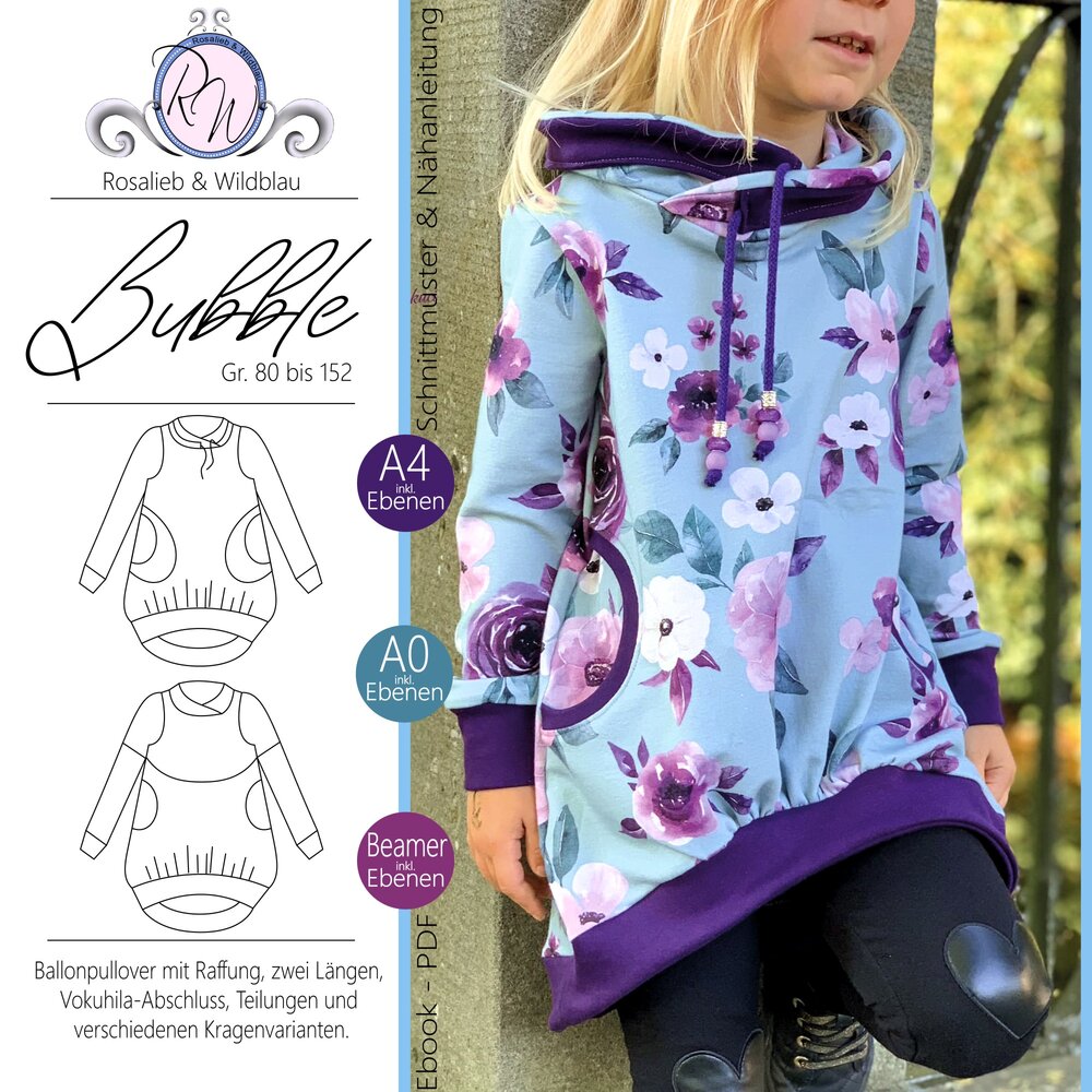 Kinder Pullover BUBBLE