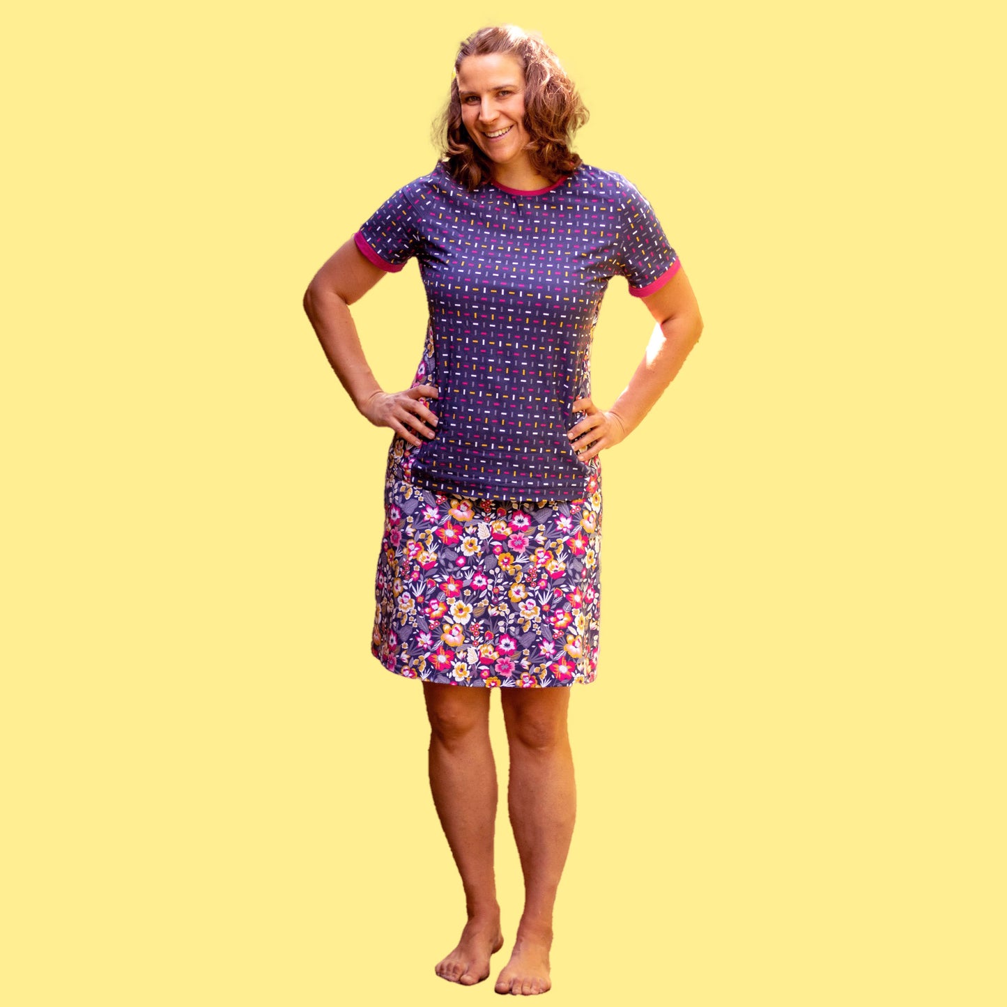 Women's skirt with shorts CERGAS