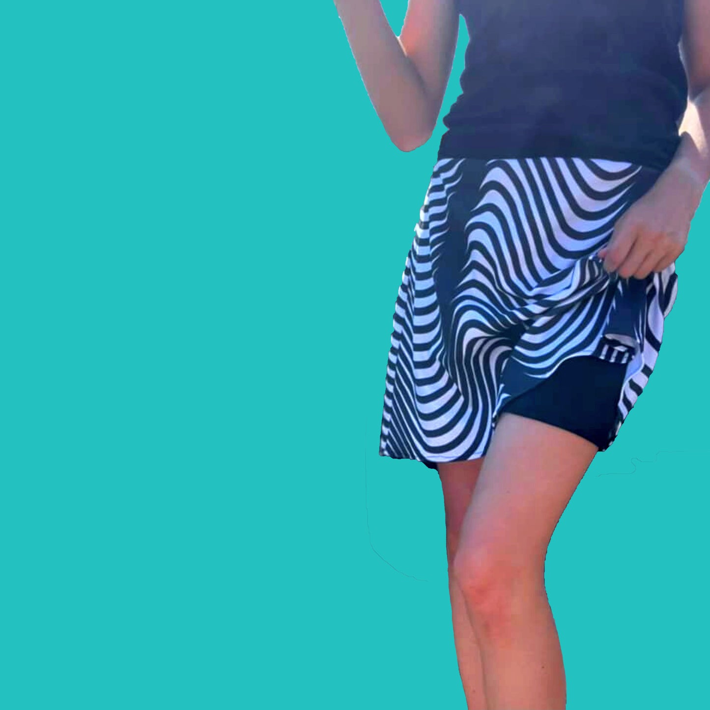 Women's skirt with shorts CERGAS