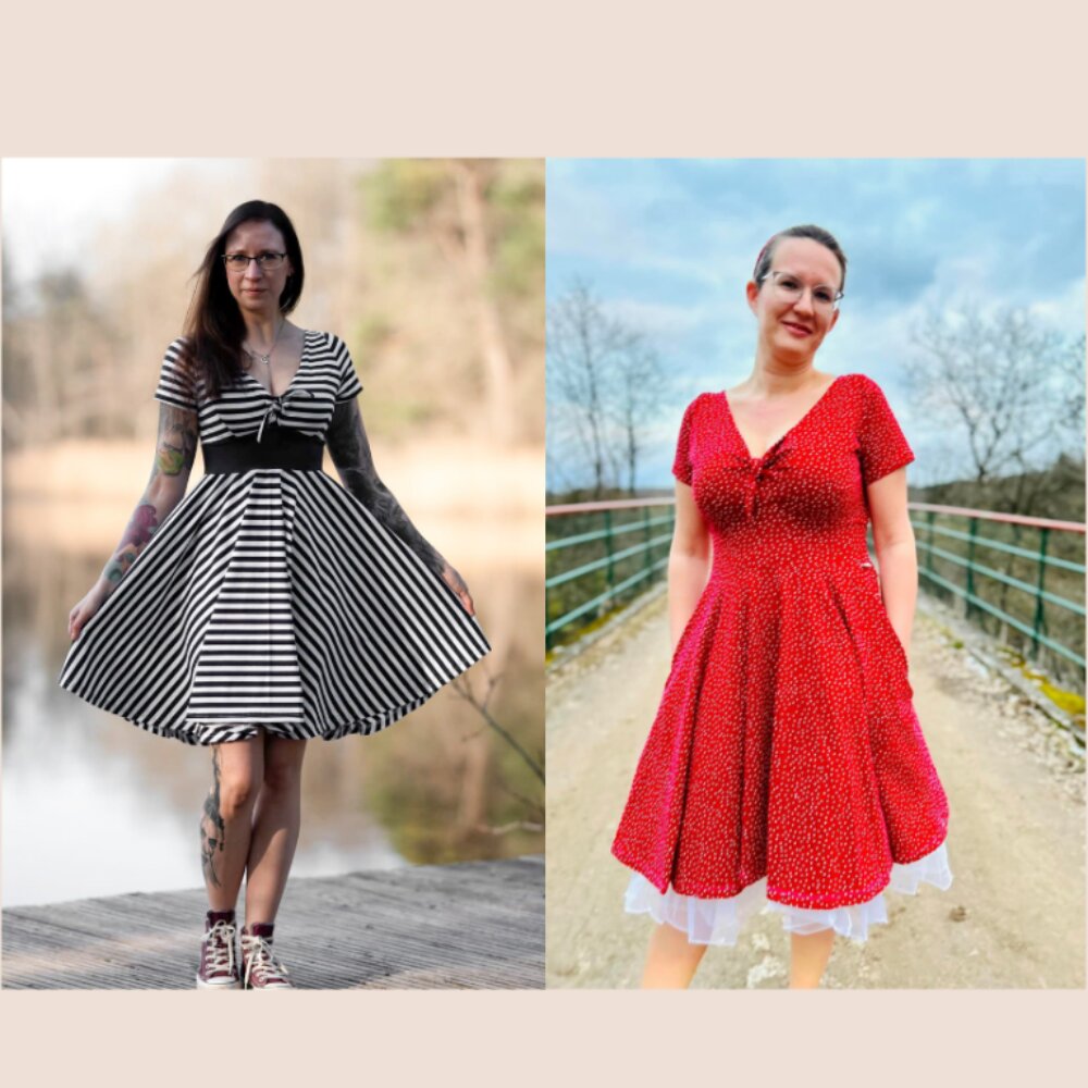 Damen Kleid CHERRY