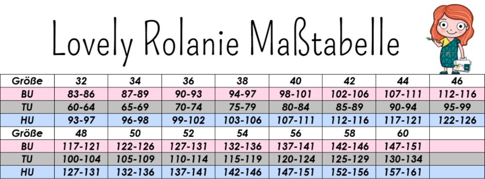 LOVELY ROLANIE Damen Rock