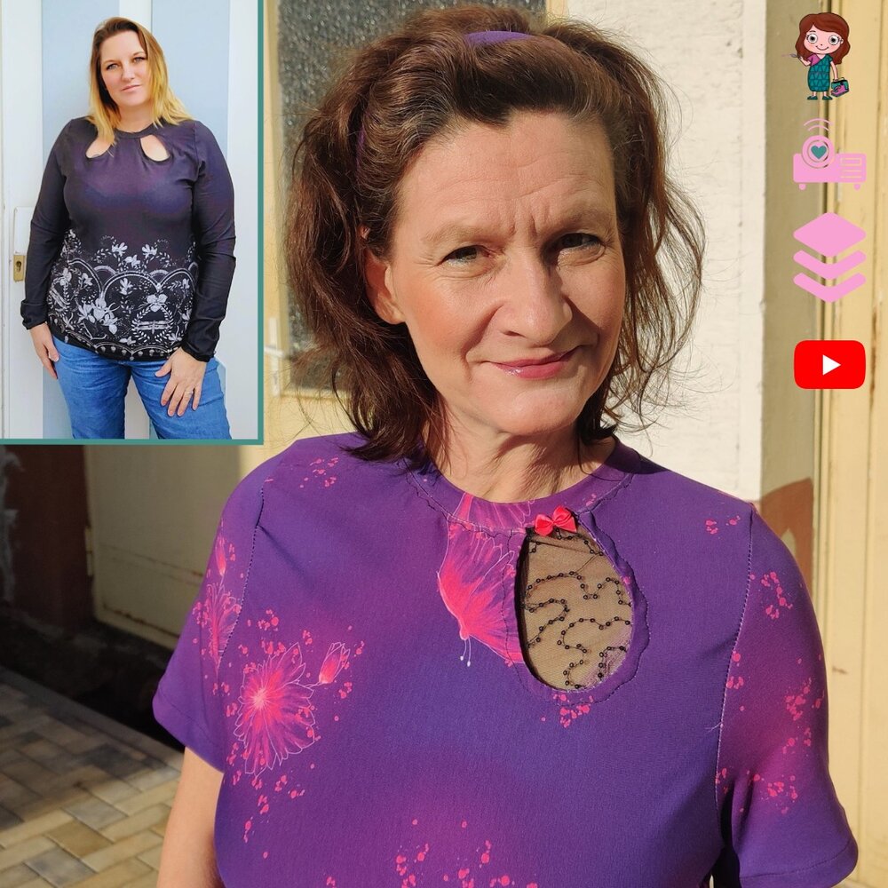 LOVELY TWORY Damen Shirt